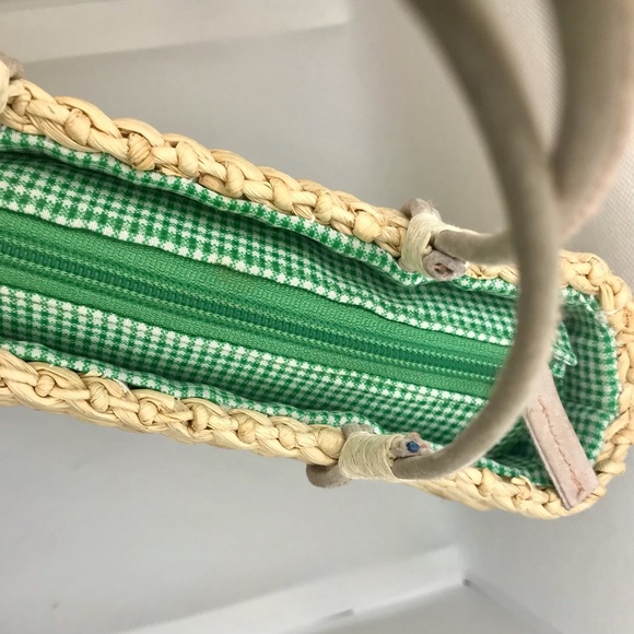 Straw Bag Watermelon Detail - Picture 4 of 6